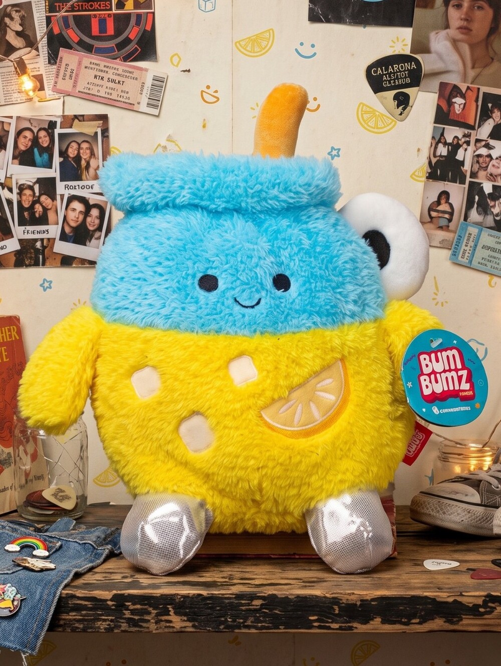 Bum Bumz Luka Plush NWT (SEE PHOTOS FOR TAG FLAW)